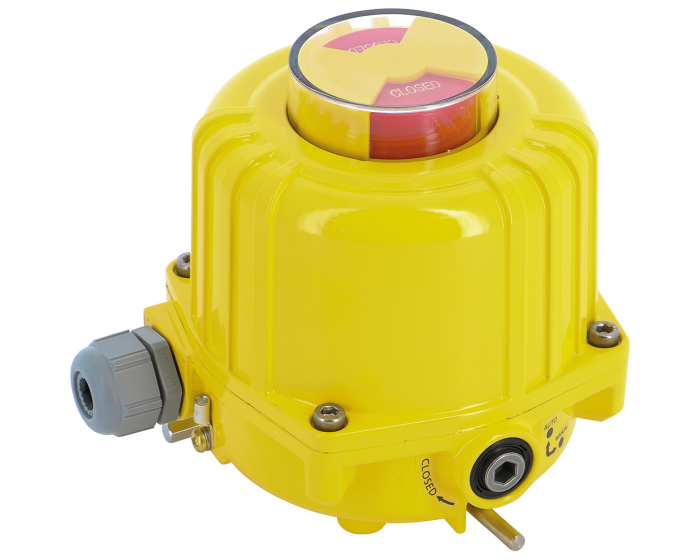 Quarter-turn electric actuator SA03 24V AC/DC 9/7s 30Nm